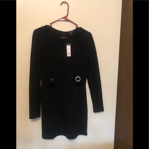 Women’s fashion black dress size medium.